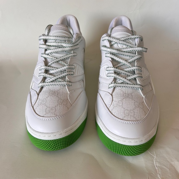 GUCCI Demetra Basket "GG" Canvas Logo Sneakers Size 10.5 (US) NIB #698785 - Picture 5 of 15